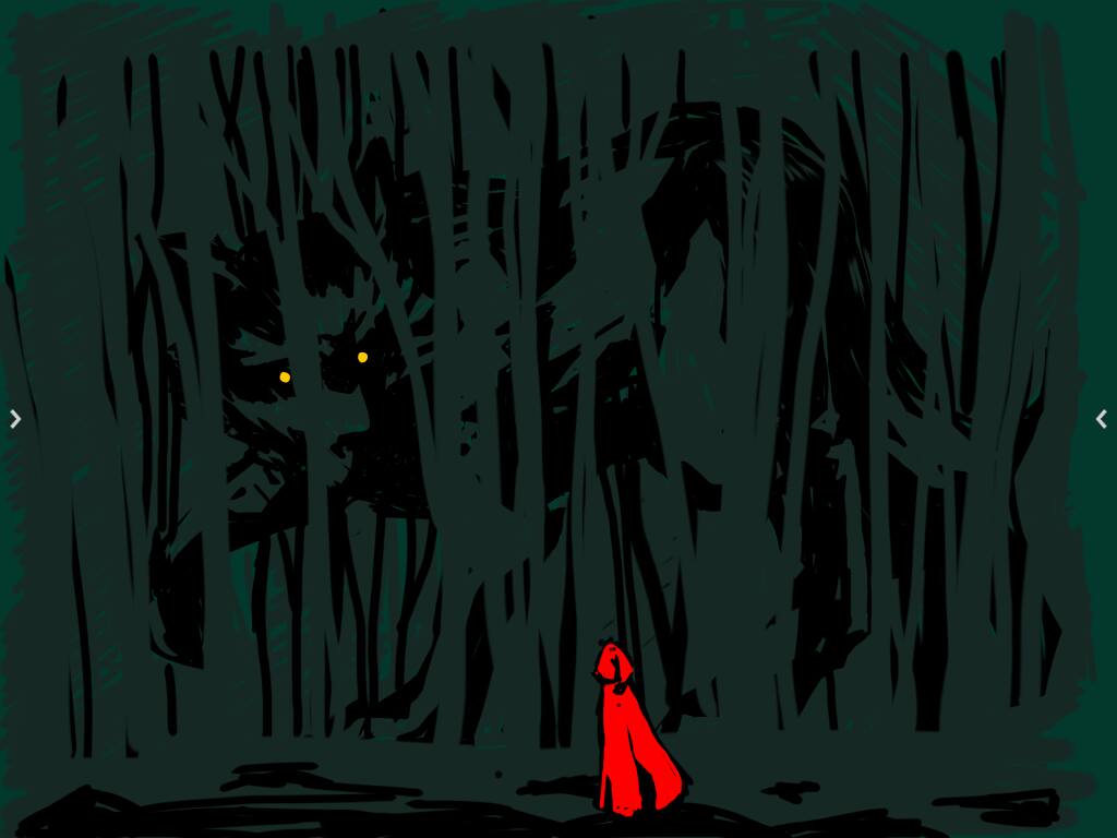 Little Red Riding Hood Sketch Little Red Riding Hood Sketch
