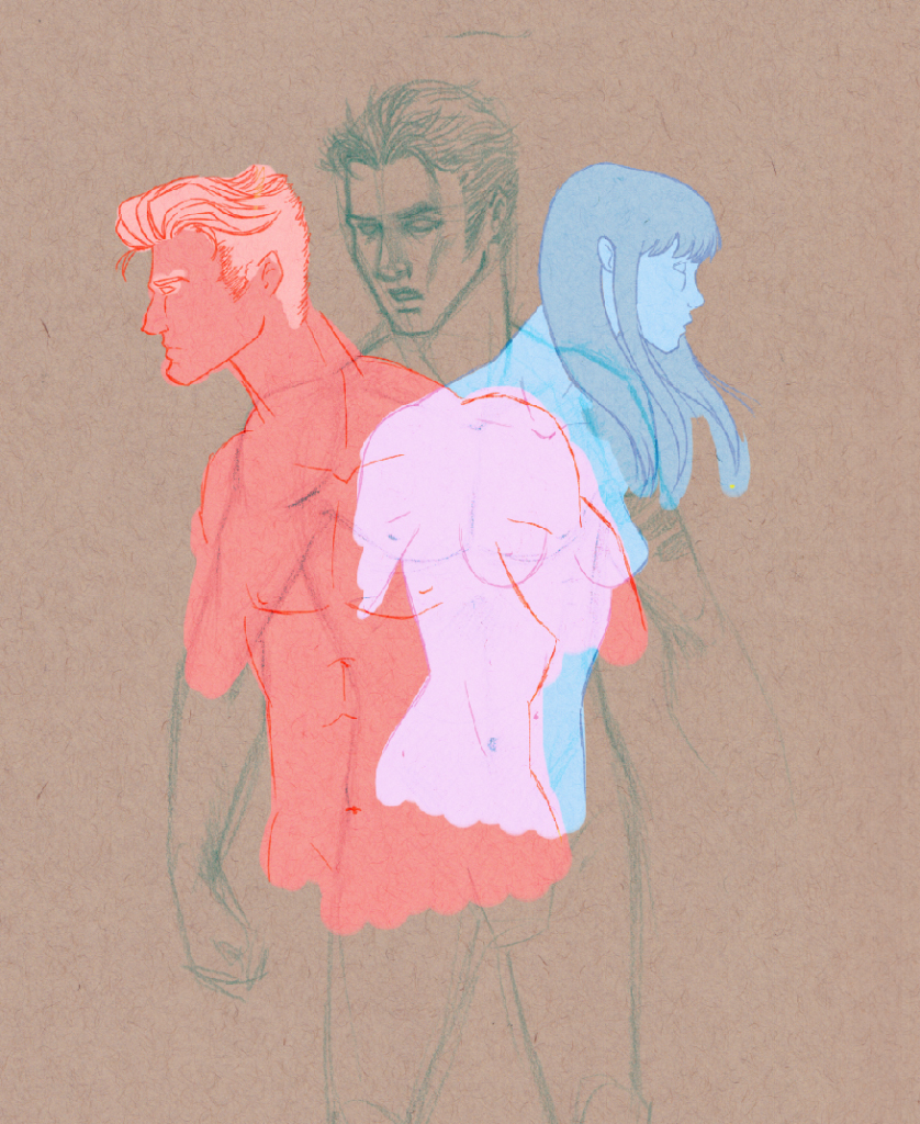 Filled in Sketch