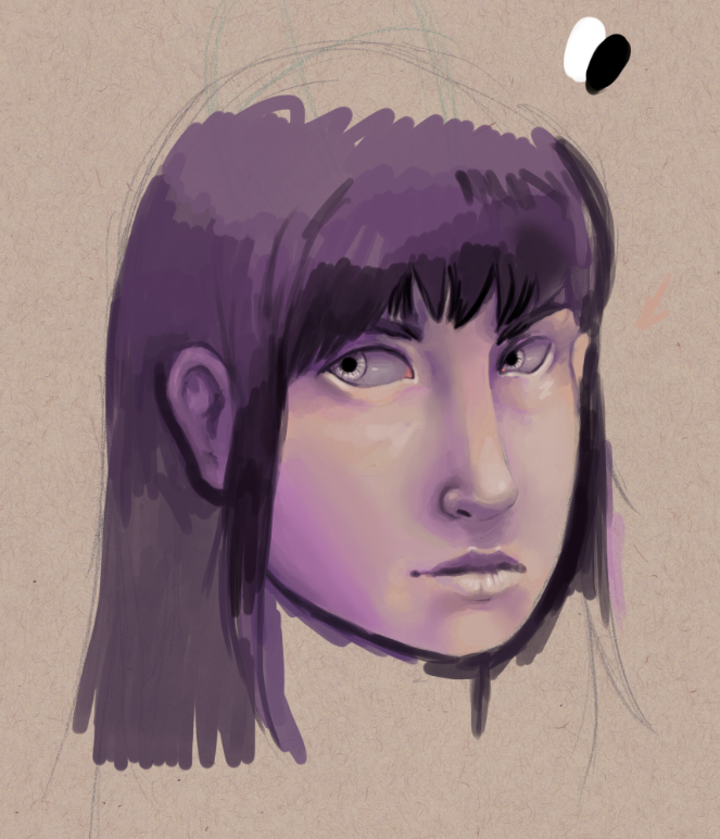 Brooke Portrait in Progress