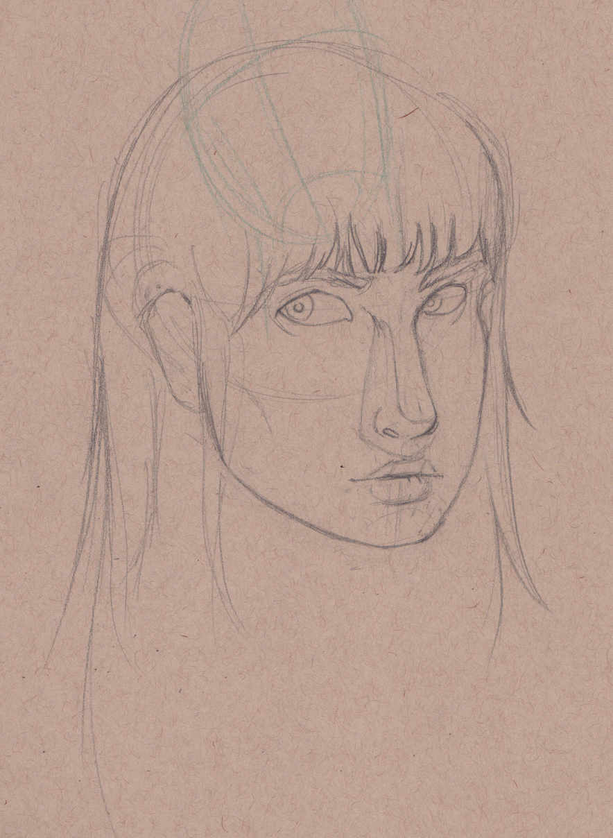 Brooke Portrait Sketch