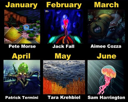 January through June 2015 Artists