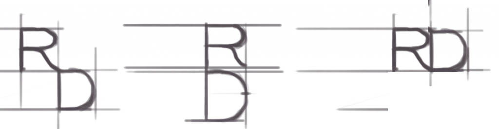 RD Logo Sketches