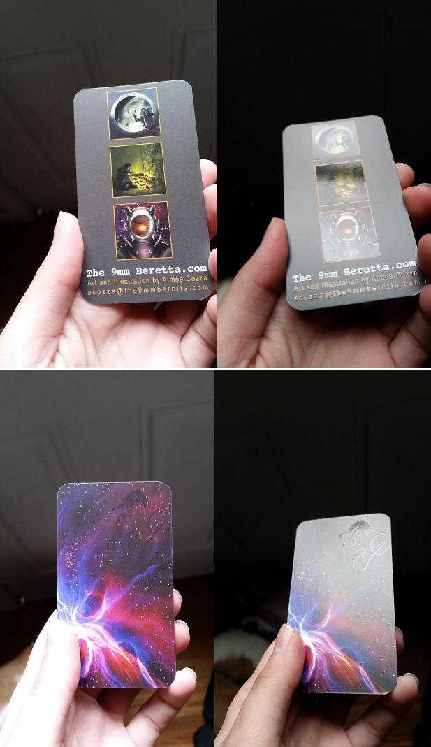 Spot UV on my business cards Spot UV on my business cards