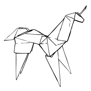 Origami Unicorn Origami Unicorn