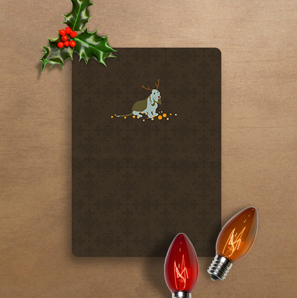 2011 Cute Basset Hound Holiday Card 2011 Cute Basset Hound Holiday Card