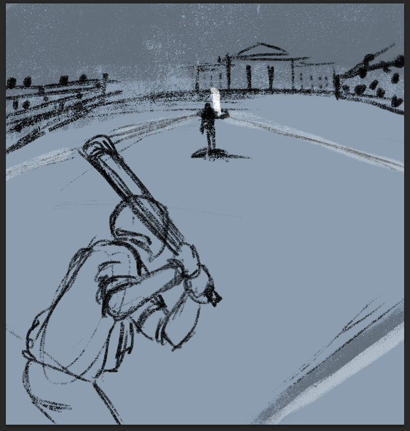 Baseball Sketch Baseball Sketch