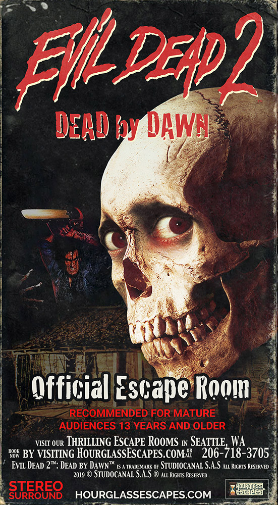 Evil Dead 2™ Mock VHS Box Art
