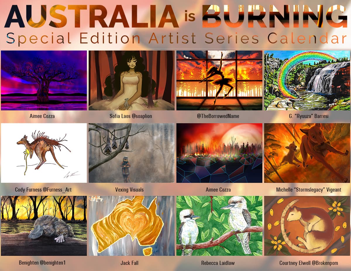 Australia is Burning Participating Artists