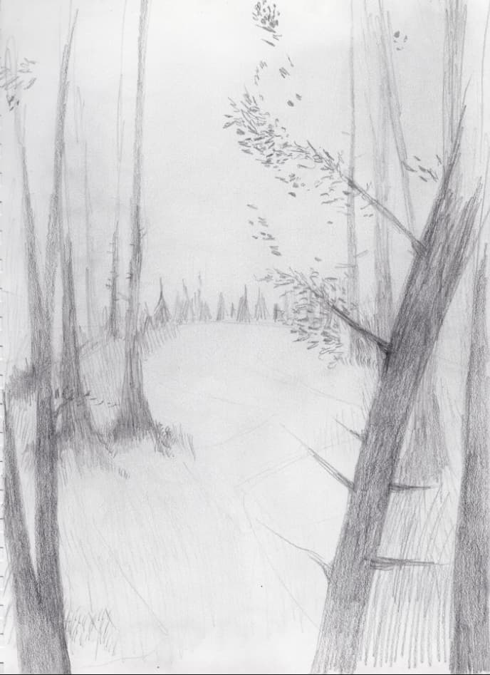 Petrichor sketch